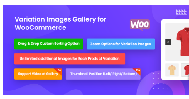 Variation Images Gallery for WooCommerce