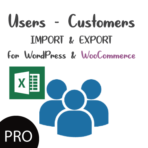 Users-Customers Import Export with Excel for WordPress & WooCommerce PRO