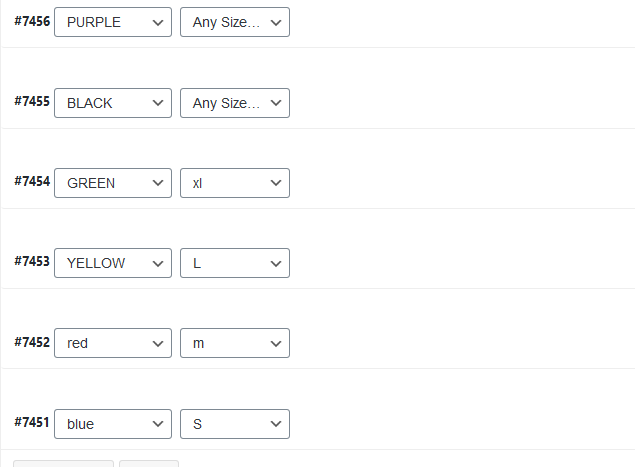 How to Import Variable Product with attrributes with no data change in Variation