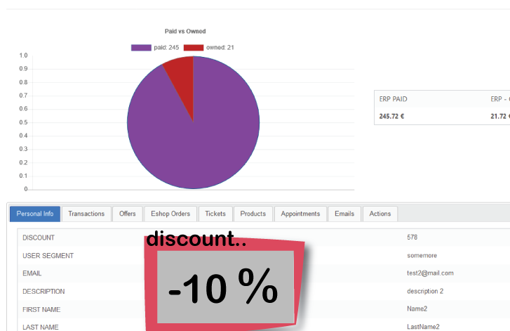 crm erp customers discounts products "| wordpress & woocommerce