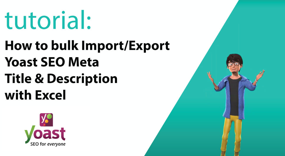 How to Bulk Import / Export Products YOAST SEO META with Excel